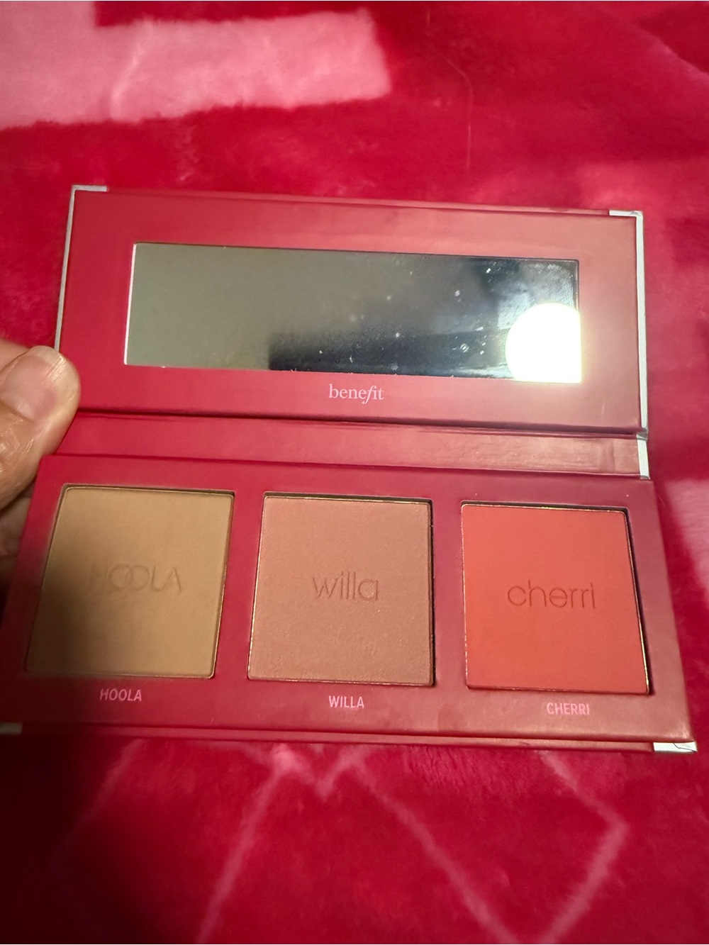 Benefit Cheek Trio - Benefit Chocolicious Cheeks Mini Bronzer & Blush Palette